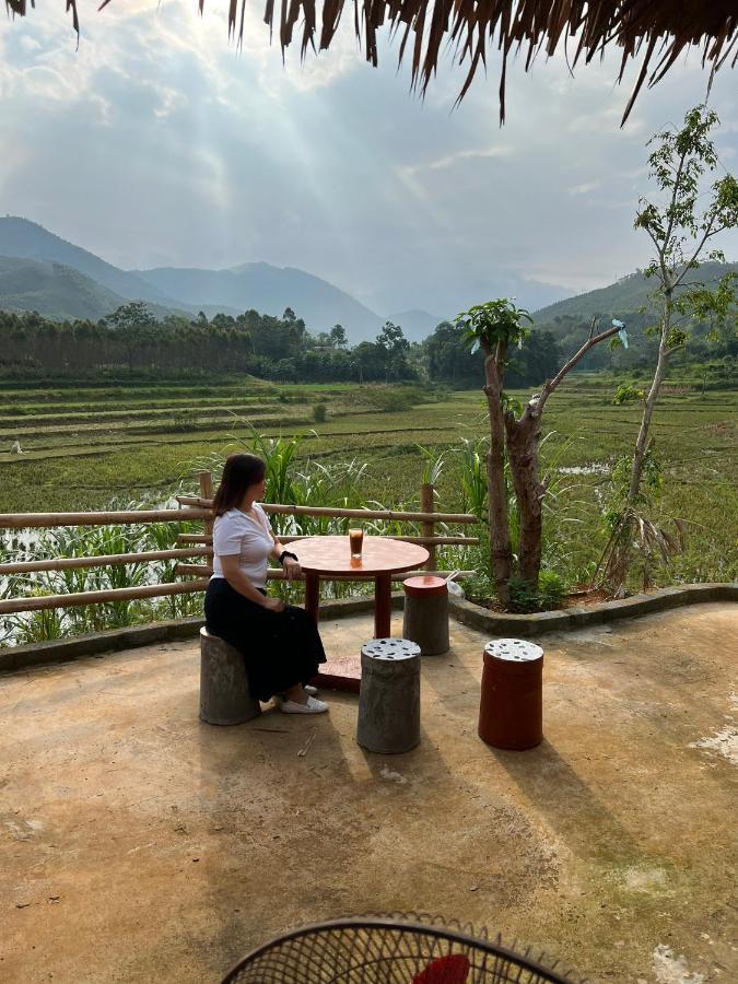 Giangtien Homestay-Vulinh Farmstay-Bungalow Yen Binh Exteriör bild