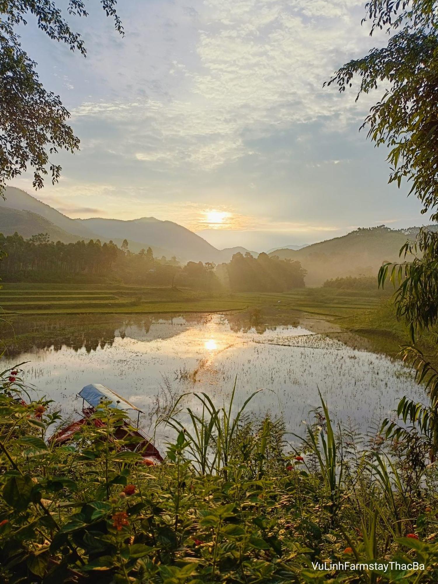 Giangtien Homestay-Vulinh Farmstay-Bungalow Yen Binh Exteriör bild