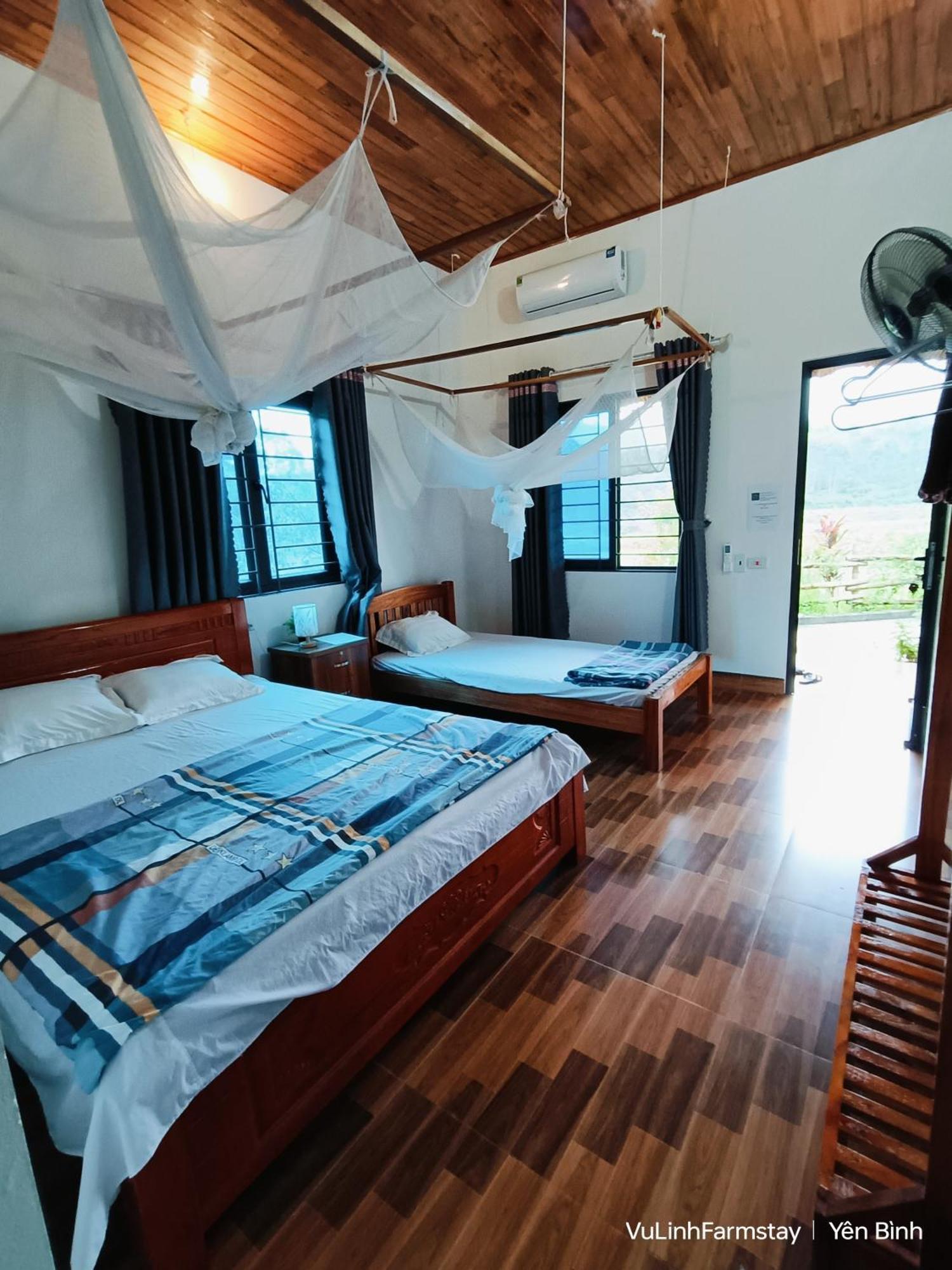 Giangtien Homestay-Vulinh Farmstay-Bungalow Yen Binh Exteriör bild