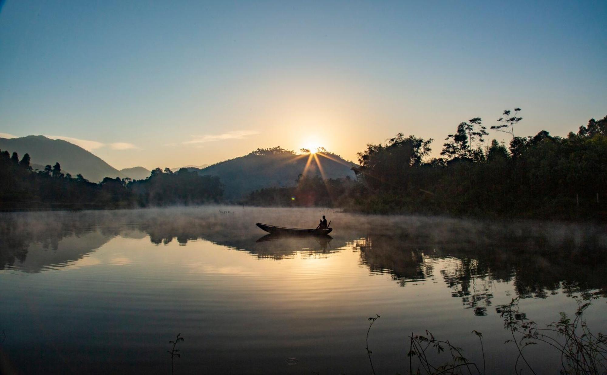 Giangtien Homestay-Vulinh Farmstay-Bungalow Yen Binh Exteriör bild
