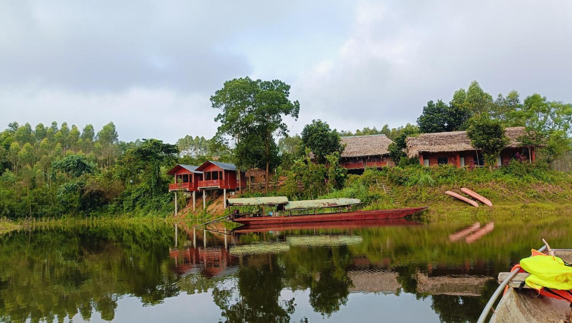Giangtien Homestay-Vulinh Farmstay-Bungalow Yen Binh Exteriör bild