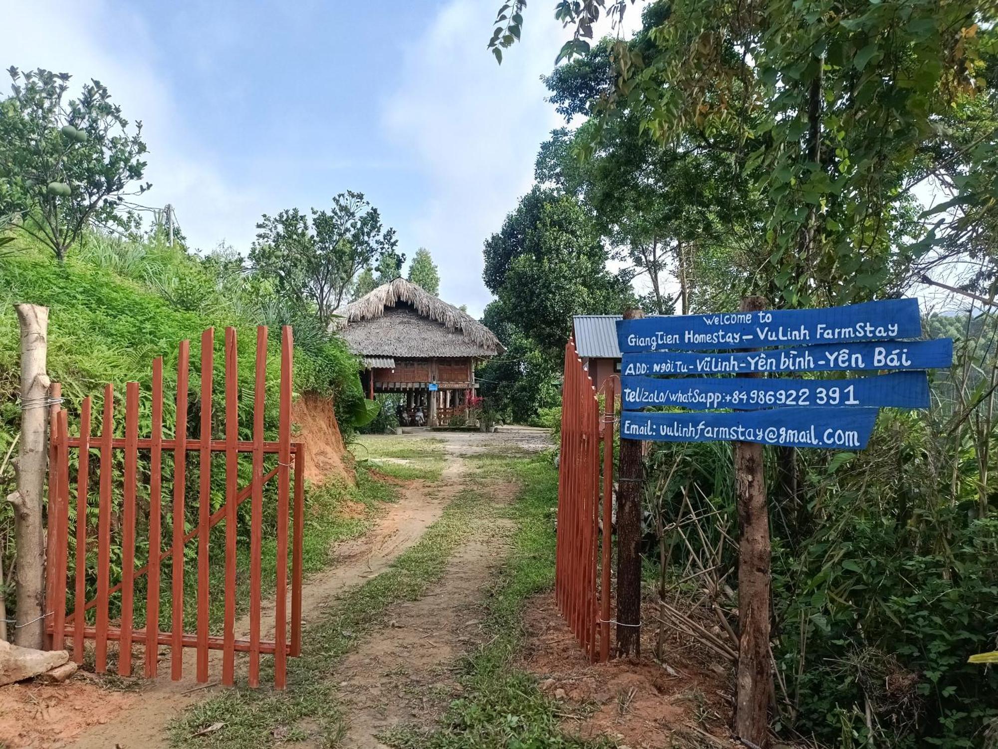 Giangtien Homestay-Vulinh Farmstay-Bungalow Yen Binh Exteriör bild