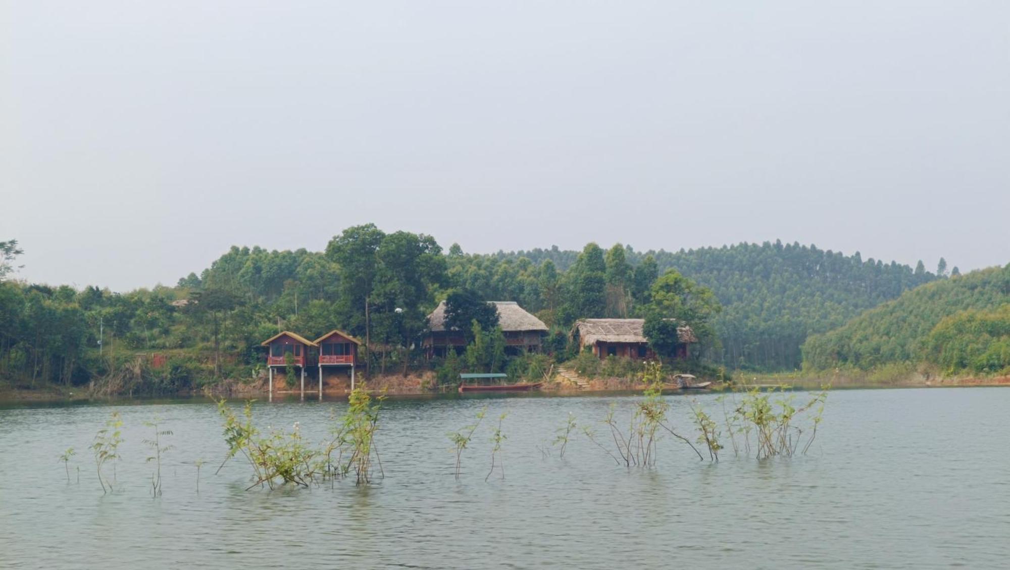 Giangtien Homestay-Vulinh Farmstay-Bungalow Yen Binh Exteriör bild