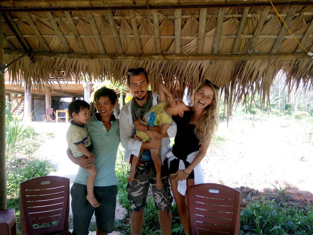 Giangtien Homestay-Vulinh Farmstay-Bungalow Yen Binh Exteriör bild