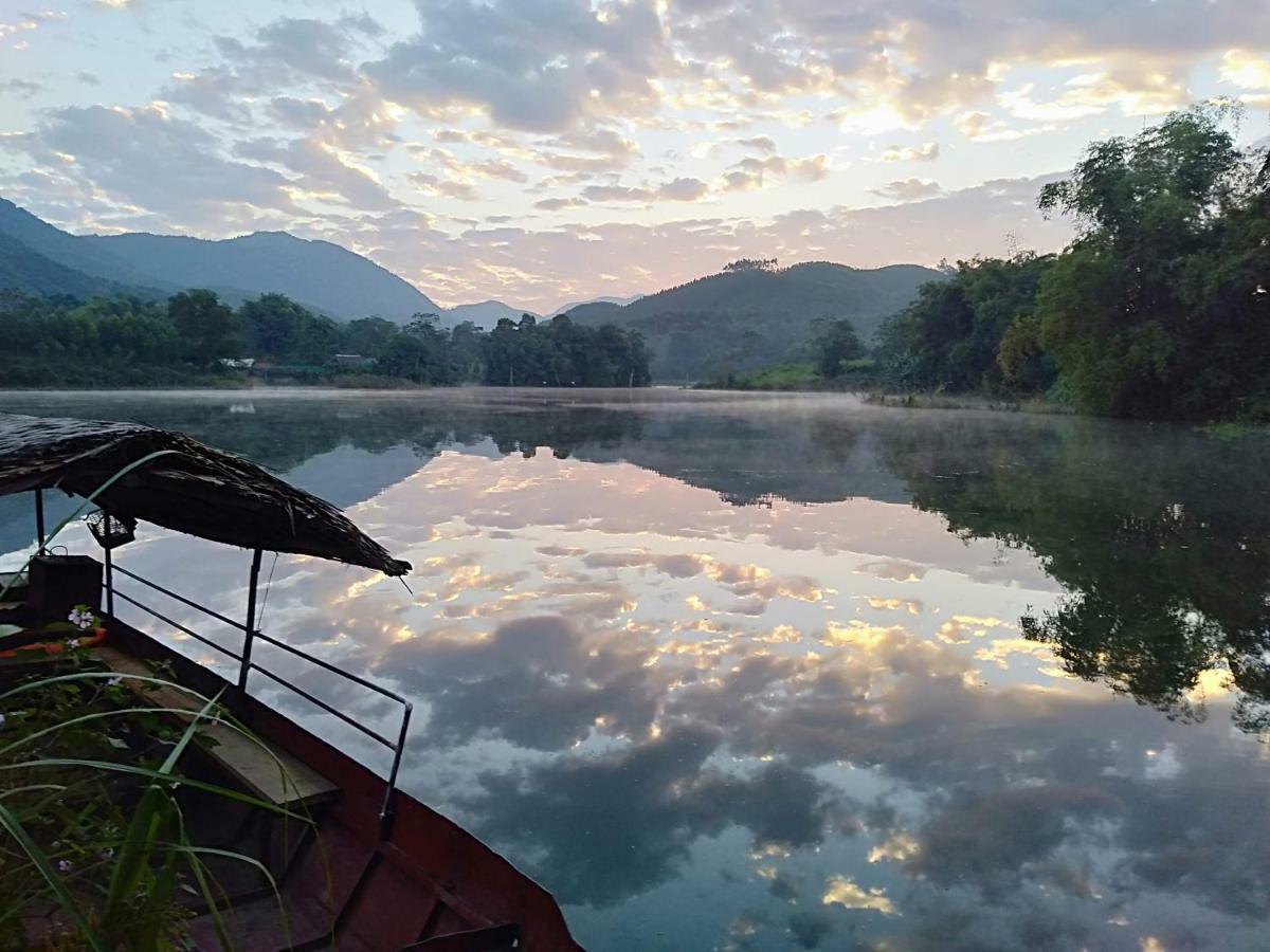 Giangtien Homestay-Vulinh Farmstay-Bungalow Yen Binh Exteriör bild